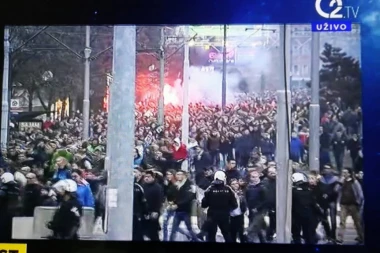 NEREDI U BEOGRADU! Sukob "grobara" i policije