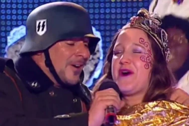 (VIDEO) Skandal na hrvatskoj televiziji: U emisiji nastupili pevači sa nacističkim šlemovima!