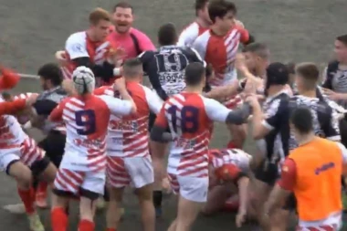 (VIDEO) Sevale pesnice: Opšta tuča na "večitom derbiju"