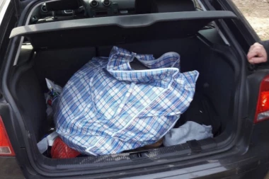 Potera na Košutnjaku: Bežao od policije pa se zakucao u stub, kad su otvorili gepek imali su šta i da vide!