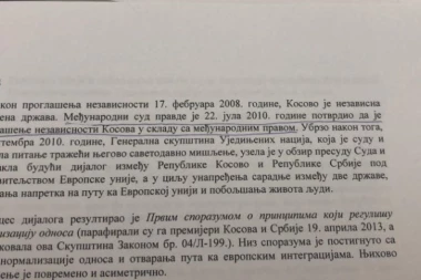 Vuče, neće te oprati ni Dunav ni Sava! Albanci se pozivaju na Jeremića