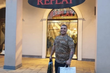 Darko Lazić u šopingu sa verenicom u Fashion Parku!