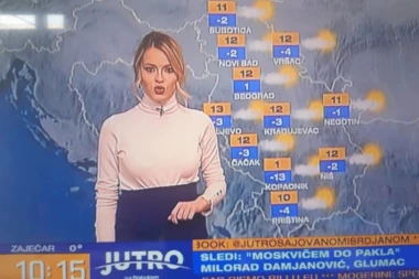 Pojavila se na malim ekranima u poodmakloj trudnoći: Ksenija Bujišić i dalje radi!
