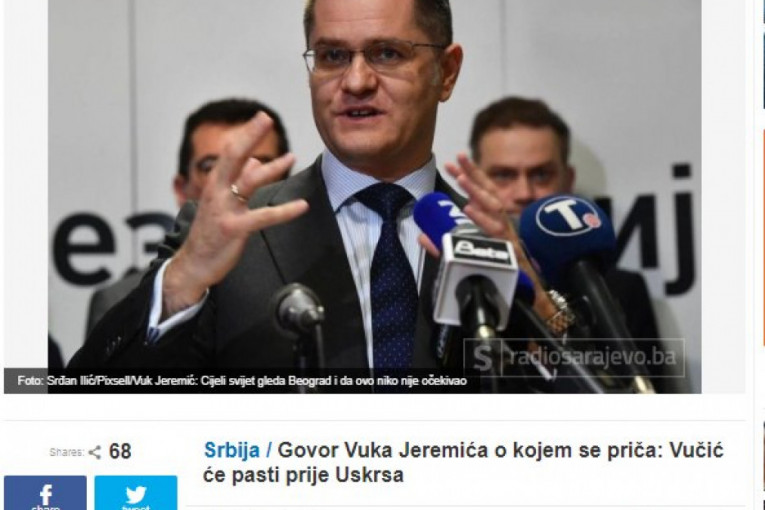 Muslimani ponovo slave Jeremića