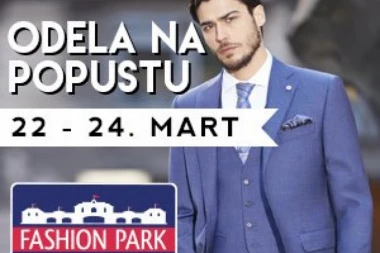 Akcija na odela u FASHION PARK OUTLETU!