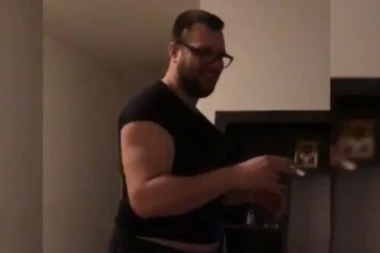 (VIDEO) Tetka kibicuje piletinu! Ne postoji srpska svadba bez ovakvih gostiju