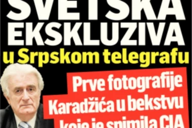 NE PROPUSTITE! Svetska ekskluziva u Srpskom telegrafu: Prve fotografije Karadžića u bekstvu koje je snimila CIA