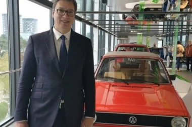 (FOTO) Vučić u Volfsburgu započeo važne razgovore: Nemački gigant može da promeni "krvnu sliku" srpske ekonomije!