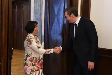 (FOTO) Vučić ugostio Ursulu Renold