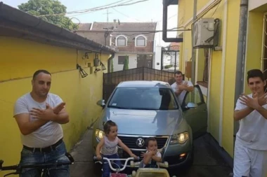 (FOTO) Pogledajte kako su Albanci provocirali u Pančevu