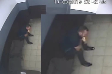 (VIDEO) Ovo je snimak koji dokazuje da je uhapšeni Savić lagao da mu policija nije dala hranu i vodu!