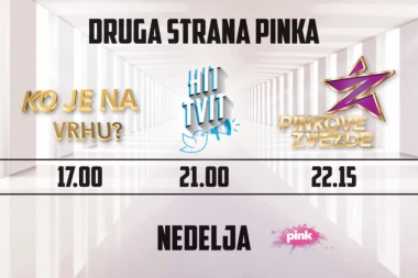 POTPUNA PROMENA TV PINK! DRUGA STRANA PINKA i to od ove nedelje!