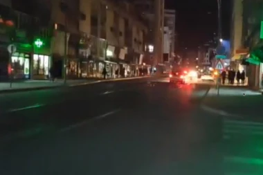 (VIDEO) NIŠ U MRAKU, SIRENE ZAVIJAJU...