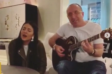 Zvezda Španije: Anastasija uživa u Madridu, a onda je zapevala!