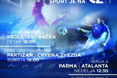 Super sportski vikend na O2TV: Direktni prenosi plej-ofa ABA lige i Super lige Srbije!
