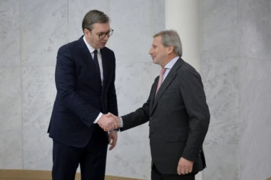 Vučić ugostio Hana u Vili Mir