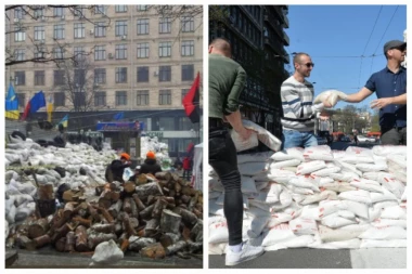 (FOTO) Spremaju nam "ukrajinski scenario"! Evo dokaza da iza krvavog Majdana i protesta u Srbiji stoje iste arhitekte!