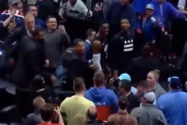 Ludnica u Denveru: Jokićeva braća pobesnela, obezbeđenje ih odvajalo od košarkaša Vašingtona!