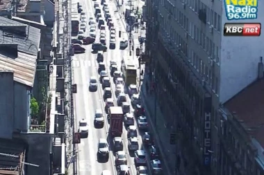 Evo gde su najveće gužve u Beogradu ovog jutra