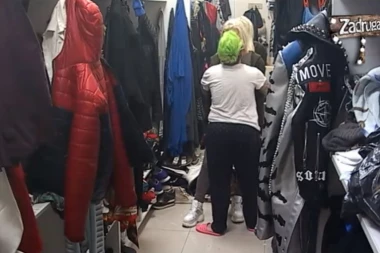 (VIDEO) Matora navalila na Sanju u garderoberu!