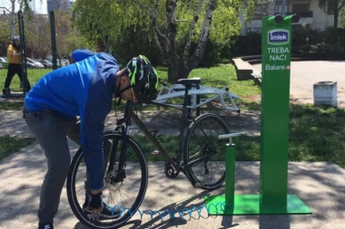 Balans+ samouslužne stanice za bicikle na još dve lokacije u Beogradu: Imlek nastavlja društveno odgovornu akciju širom Srbije