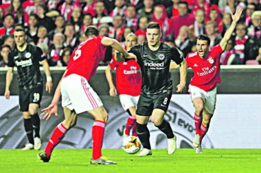 AJNTRAHT NAPADA POLUFINALE LIGE EVROPE: Luka Jović i Žoao Feliks,  dvoboj od 190 miliona evra!