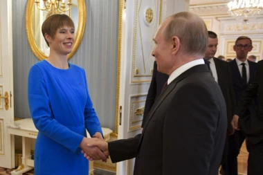 Istorijski susret u Kremlju: Posle 10 godina Putin ugostio predsednicu Estonije