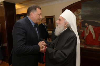 NAJPOTREBNIJE JE ZAJEDNIŠTVO SRPSKOG NARODA: Patrijarh Irinej stigao u Banjaluku