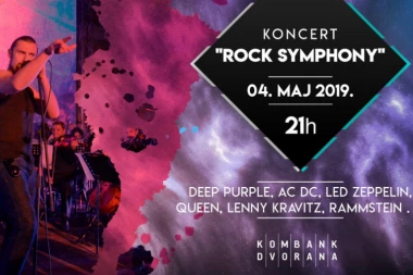 "Rock Symphony" iz Bitolja 4.maja u Kombank dvorani!