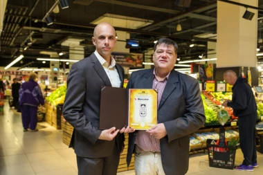 Kompanija Mercator-S nosilac žiga "Zaštićen potrošač"