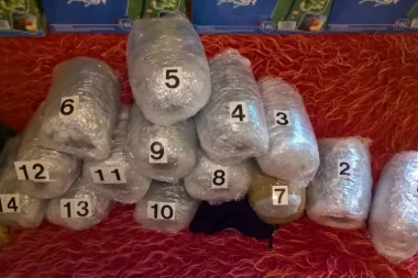 VELIKA AKCIJA POLICIJE: Zaplenjeno 5,5 tona hašiša vrednog 50 miliona evra!