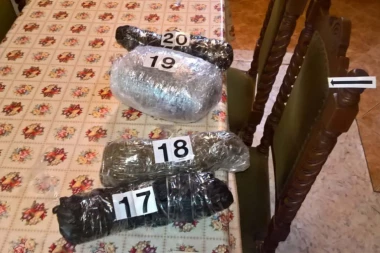 Novopazarac uhapšen zbog marihuane, imao i pištolj!