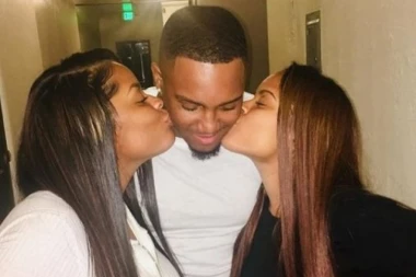 (FOTO) Toj deci neće biti jasno ko je tu kome šta: Sestre bliznakinje žive sa jednim muškarcem i očekuju prinove u isto vreme!