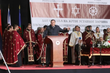 (FOTO) DODIK: Strašno stradanje u Jasenovcu ne sme biti zaboravljeno