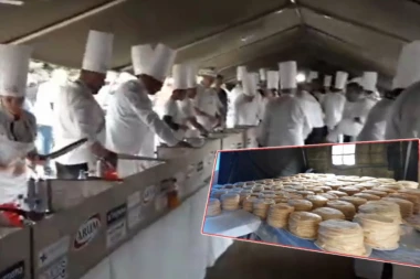 (VIDEO) Oboren Ginisov rekord: "Kuvari velikog srca" ispekli više od 15.500 palačinki