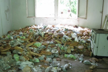 PROLAZNICI ZGROŽENI: Na Fruškoj gori pronađena deponija ubuđalog hleba