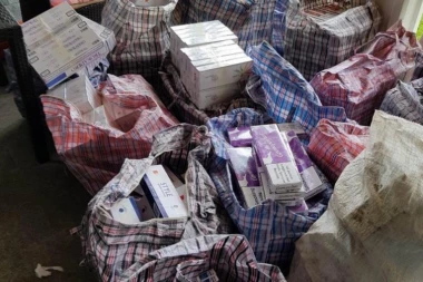 (FOTO) Zaplena cigareta: Policija u kotlarnici pronašla 12.340 paklica