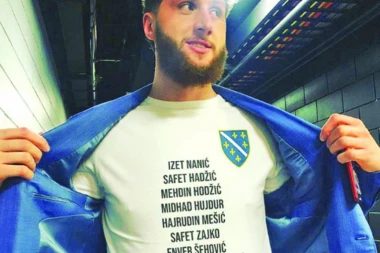 (FOTO) SRAMOTNI NURKIĆ VELIČA USTAŠKOG ZLOČINCA: Košarkaš Portlanda SKANDALOZNOM objavom potresao region, STIDE ga se i njegovi!