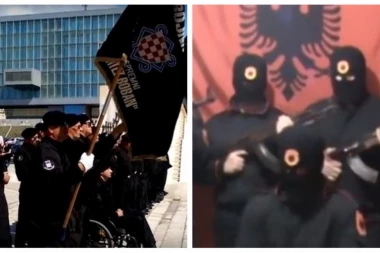 Nova regionalna provokacija! Šiptari i ustaše zajedno u vojnoj vežbi