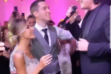 Glamurozno venčanje ulepšale najveće zvezde: Preko 200.000 evra za Čolu, Matića i Prijovićku!