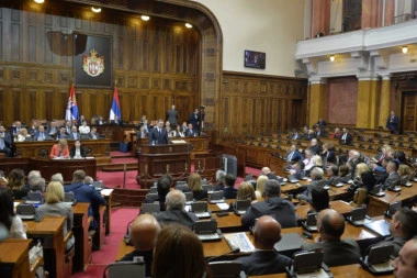 Danas vandredno zasedanje Narodne skupštine na zahtev Vlade Srbije