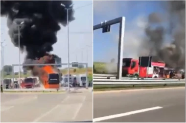 (VIDEO) Autobus je mogao da eksplodira, bilo je strašno: Prva ispovest očevica haosa na granici Srbije i Severne Makedonije