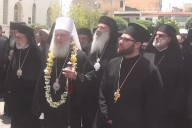(VIDEO) Patrijarh Irinej stigao u Siriju: Planirano da poseti "dolinu Hrišćana"