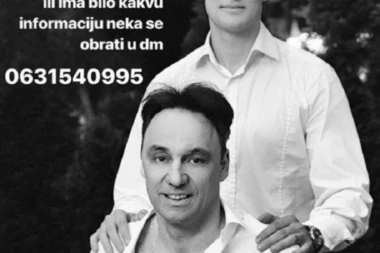 MUP saopštio detalje potrage za Mladenom Milojevićem: Sin golmana nepovređen pronađen kod sela Mihajlovac