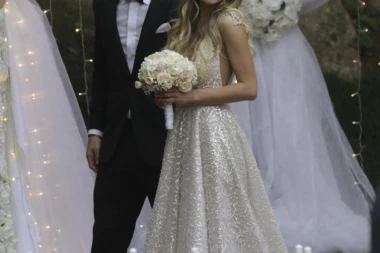 Svi detalji venčanja Lole Smiljanića i Tamare Čupković: Uz ovu pesmu su mladenci zaplesali!