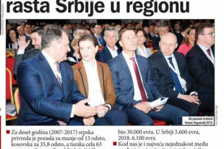 DIRIGOVANA PRLJAVA KAMPANJA?! "Danas" prikazao Srbiju kao najgoru zemlju u regionu, a o Đilasovoj nakaradnoj politici ćuti!