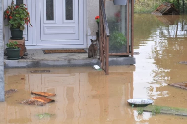 U Guči evakuisani majka i dete: Stigli i vatrogasci iz Čačka da pomognu