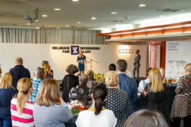 IZLOŽBOM PROMOVISALI STUDENTE: Beogradski sajam proslavio Međunarodni dan sajmova
