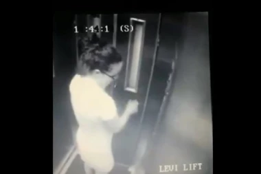 (VIDEO) KUTIJA SMRTI?! Lift mogao da je smrska: Ova devojka za dlaku izbegla užas u zgradi na Novom Beogradu!