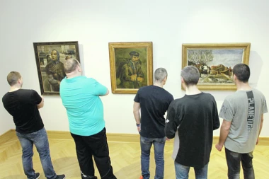 (FOTO) Iz zatvora u Narodni muzej! Osuđenici Okružnog zatvora oplemenjeni umetnošću